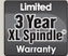 3 Year XL Spindle